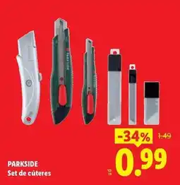 Ocine Parkside - set de cutteres oferta