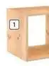 Bauhaus Estanterias serie dinamic - 33 x 36,2 x 36,2 cm oferta