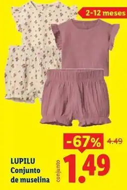 Ocine Lupilu - conjunto de mueslina oferta