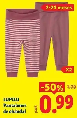 Ocine Lupilu - pantalones de chandal oferta