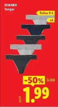 Ocine Esmara - tangas oferta