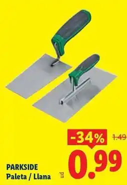 Ocine Parkside - paleta oferta
