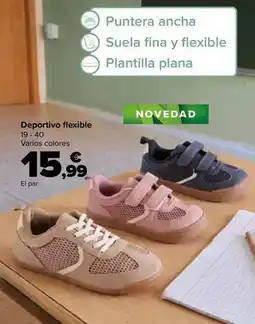Carrefour Deportivo flexible oferta