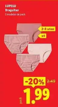 Ocine Lupilu - braguitas oferta