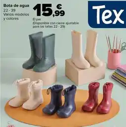 Carrefour Tex - bota de agua oferta