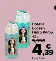 Carrefour Botella ecozen hidro k-pop oferta