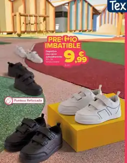 Carrefour Tex - deportivo con cierre autoadherente oferta