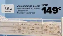 Carrefour Tex home - litera metalica infantil oferta