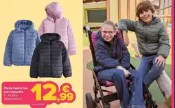 Carrefour Parka ligera lisa con capucha oferta