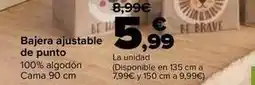 Carrefour Tex home - bajera ajustable de punto oferta