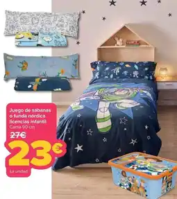Carrefour Juego de sabanas o funda nordica licencias infantil oferta