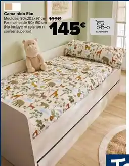 Carrefour Tex home - cama nido eko oferta