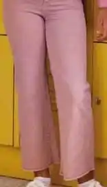Carrefour Pantalon culotte denim rosa o chaqueta chenilla oferta