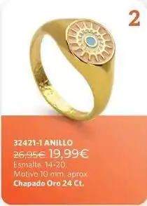 Cristian Lay Oro - 32421-1 anillos oferta