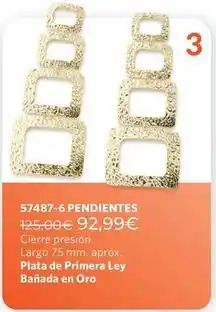 Cristian Lay Oro - plata de primera ley banada en oferta