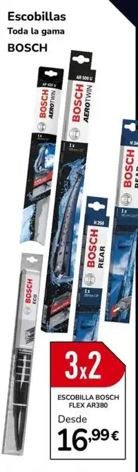Bosch escobilla flex ar380