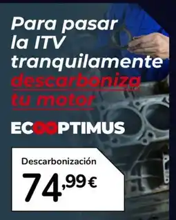 MotorTown Ecooptimus descarbonizacion oferta