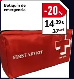 MotorTown Botiquín de emergencia oferta