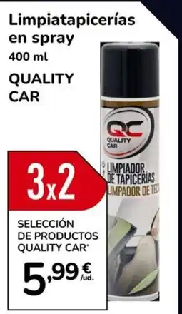 MotorTown Quality Car limpiatapicerías en spray oferta