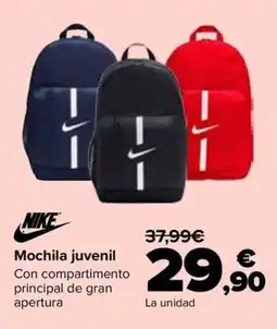 Carrefour Nike Mochila juvenil oferta
