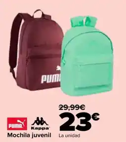 Carrefour Puma Kappa Mochila juvenil oferta