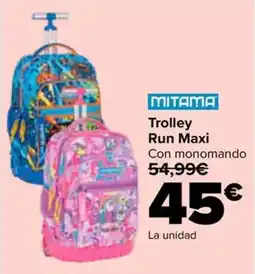 Carrefour Mitama Trolley Run Maxi oferta