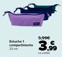 Carrefour Estuche 1 compartimento oferta