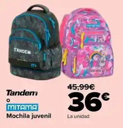 Carrefour Tandem o Mitama Mochila juvenil oferta