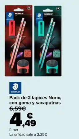 Carrefour Staedtler Norix oferta