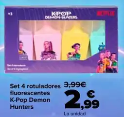 Carrefour K-Pop Demon Hunters oferta