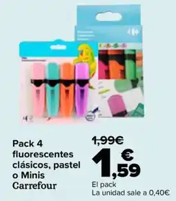 Carrefour Carrefour fluorescentes oferta