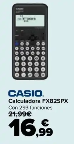 Carrefour Casio calculadora fx82spx oferta