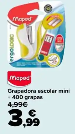 Carrefour Maped grapadora escolar mini oferta