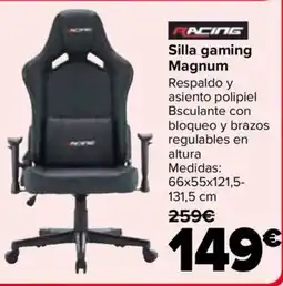 Carrefour Racing silla gaming magnum oferta