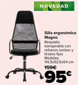 Carrefour Magno silla ergonómica oferta