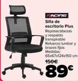 Carrefour Racing silla de escritorio plus oferta