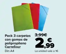 Carrefour Carrefour carpetas oferta