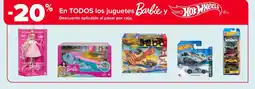 Carrefour Barbie y hot wheels oferta