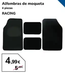Aurgi Racing alfombras de moqueta oferta