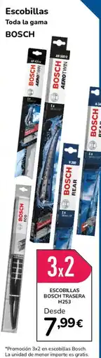 Aurgi Bosch escobillas trasera oferta