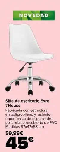 Carrefour 7House Silla de escritorio Eyre oferta