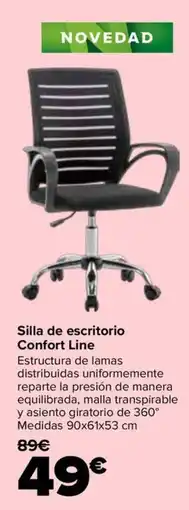 Carrefour Confort Line silla de escritorio oferta