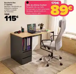 Carrefour Silla de oficina Confort oferta