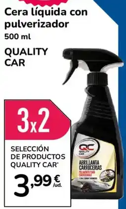Aurgi Quality Car cera líquida con pulverizador oferta