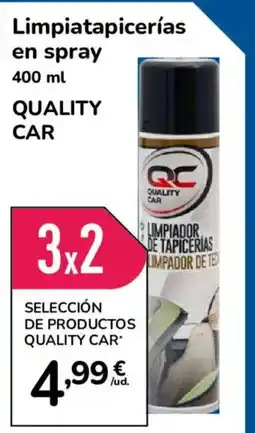 Aurgi Quality Car limpiatapicerías en spray oferta