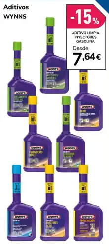 Aurgi Wynn's aditivos oferta