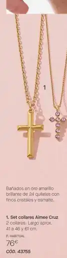 Yanbal Set collares aimee cruz oferta