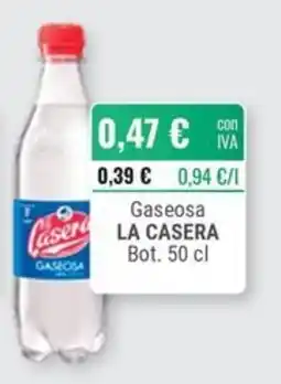 Cuevas Cash La casera gaseosa oferta