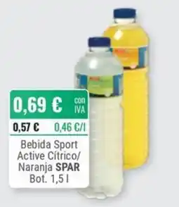 Cuevas Cash Spar bebida sport active cítrico/naranja oferta