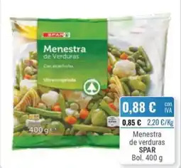 Cuevas Cash SPAR menestra de verduras oferta